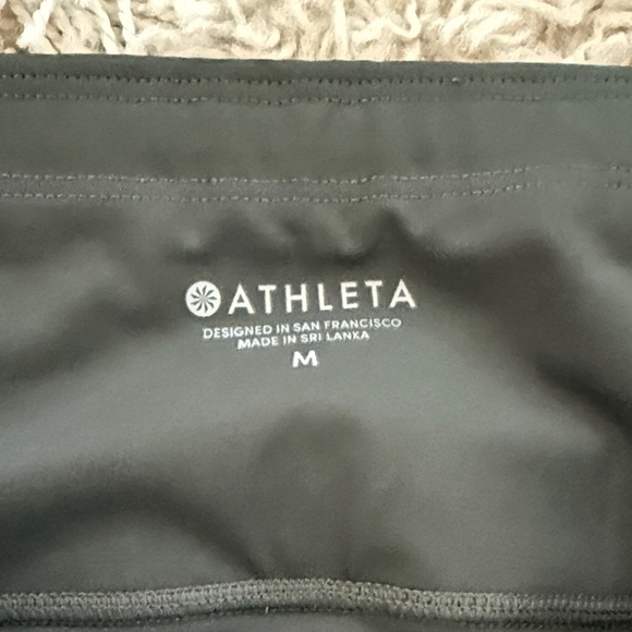 NWT Athleta Challenge 7/8 Tight Forest Green Leggings size M - Picture 6 of 7